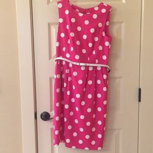 Retro polka dot dress